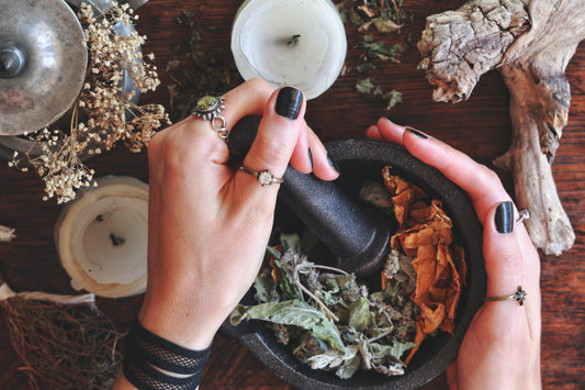 The Magic of Herbs: Enhancing Candle Spells with Nature's Gifts
