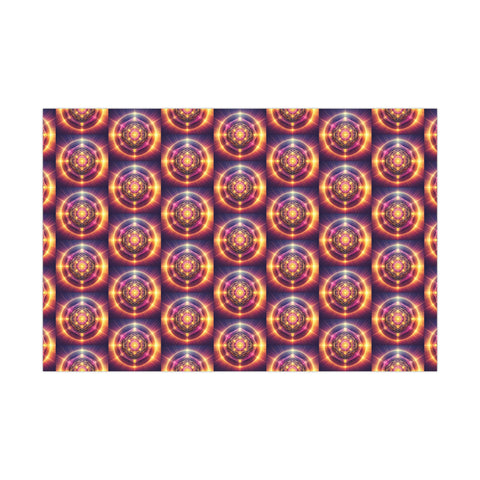 Metatron's Cube Gift Wrap Paper