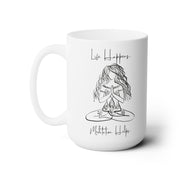 Meditation Helps...Ceramic Mug 15oz