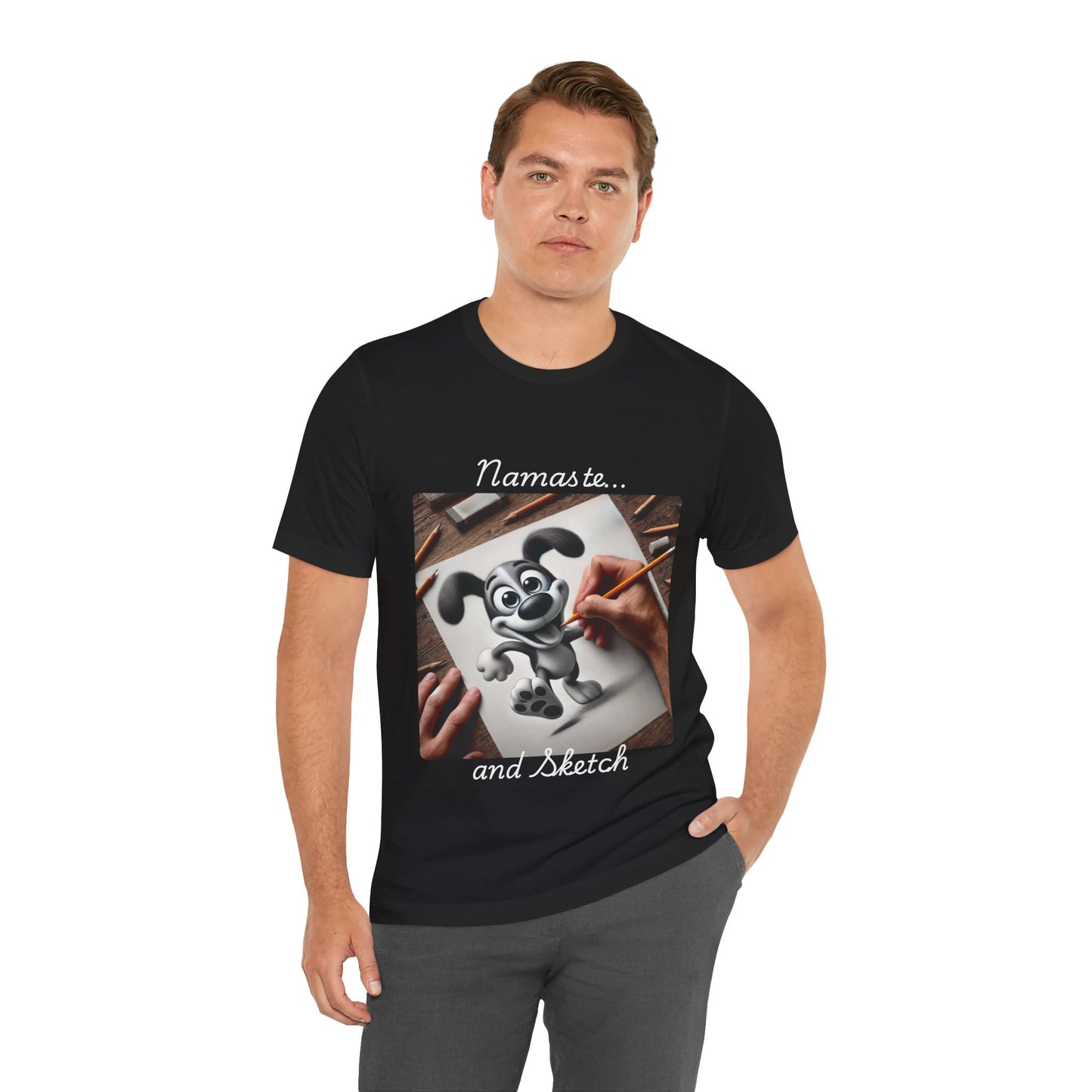 Namaste Sketch Unisex Tee