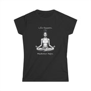 Meditation Helps... Softstyle Tee