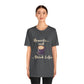 Namaste and Drink Coffee | Unisex Jersey Short Sleeve Tee