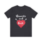 Namaste and Knit | Unisex Jersey Short Sleeve Tee