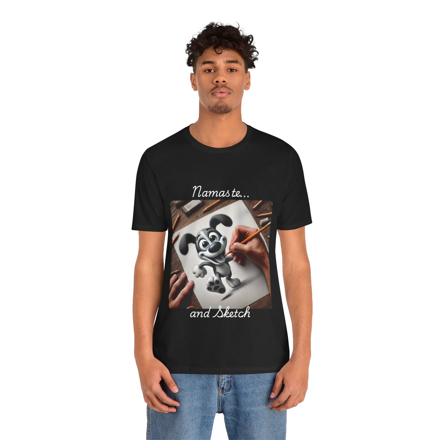 Namaste Sketch Unisex Tee
