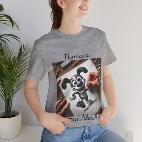 Namaste Sketch Unisex Tee