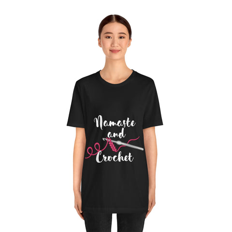 Namaste and Crochet Jersey Short Sleeve Tee