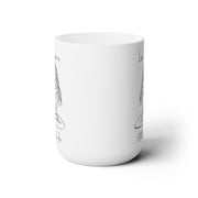 Meditation Helps...Ceramic Mug 15oz