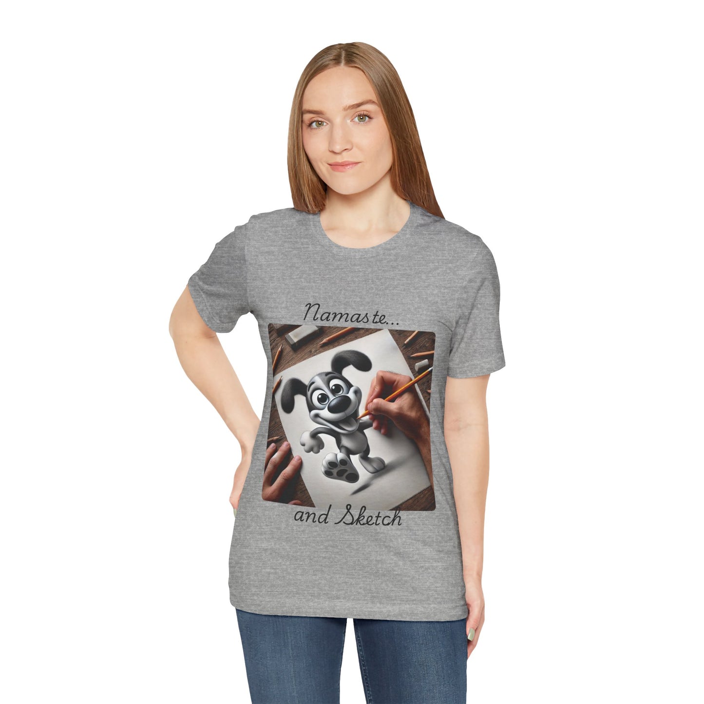 Namaste Sketch Unisex Tee