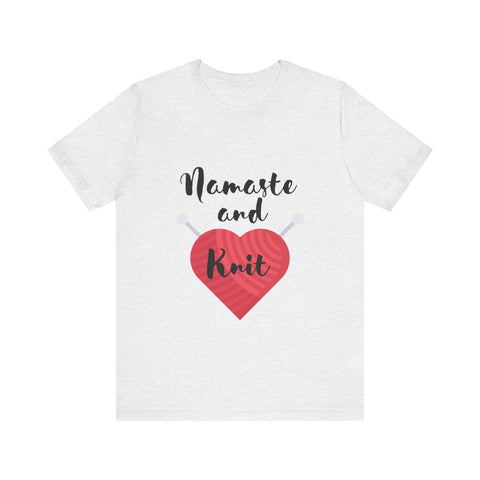 Namaste and Knit | Unisex Jersey Short Sleeve Tee
