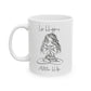 Meditation Helps...Ceramic Mug 15oz