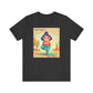 Yoga Tee - Cute Quirky Girl Tree Pose Shirt with 'Life Happens Yoga Helps'