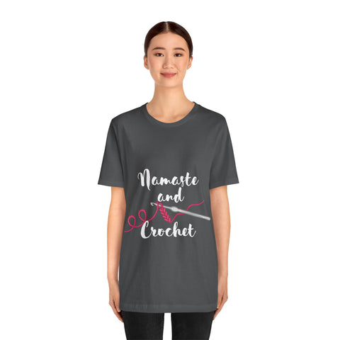 Namaste and Crochet Jersey Short Sleeve Tee