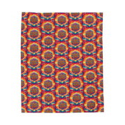 Metatron's Cube Velveteen Plush Blanket