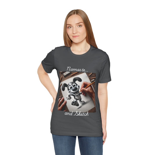 Namaste Sketch Unisex Tee
