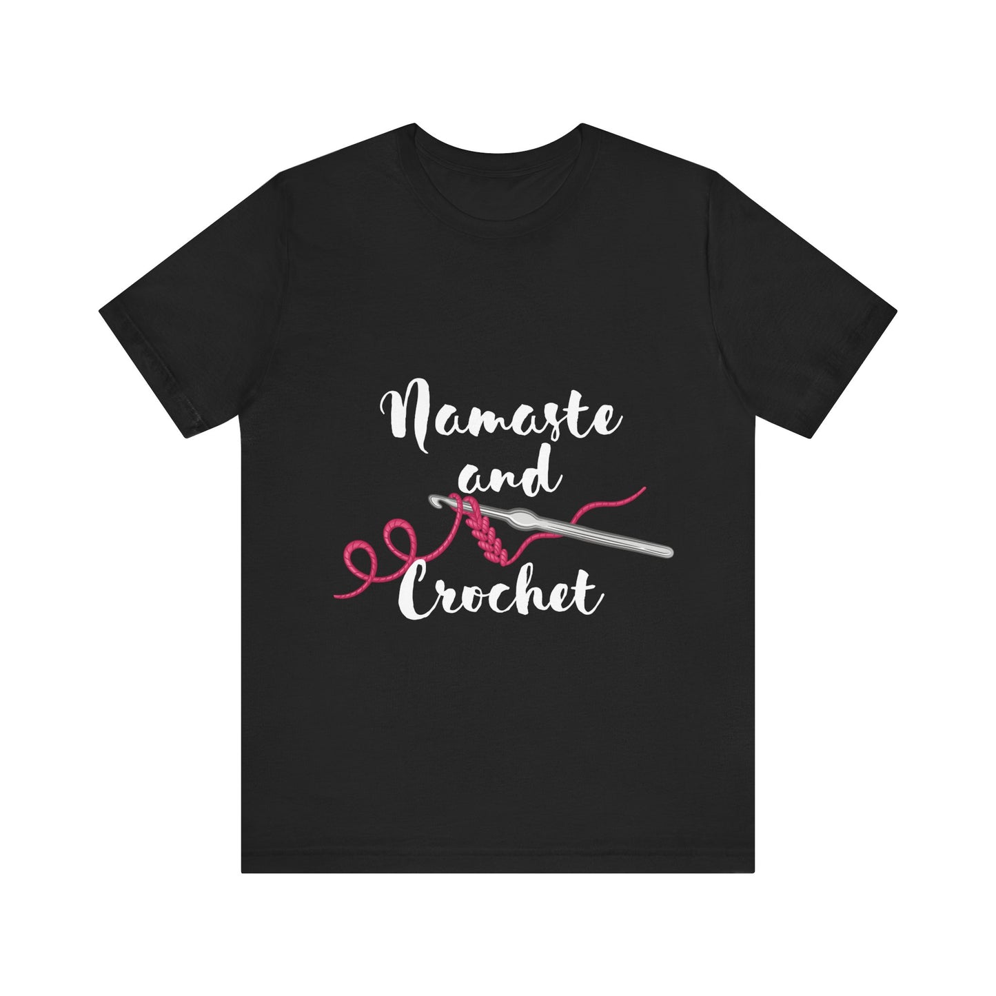 Namaste and Crochet Jersey Short Sleeve Tee