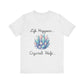 Life Happens Crystals Help Jersey Short Sleeve Tee