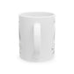 Meditation Helps...Ceramic Mug 15oz