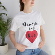 Namaste and Knit | Unisex Jersey Short Sleeve Tee