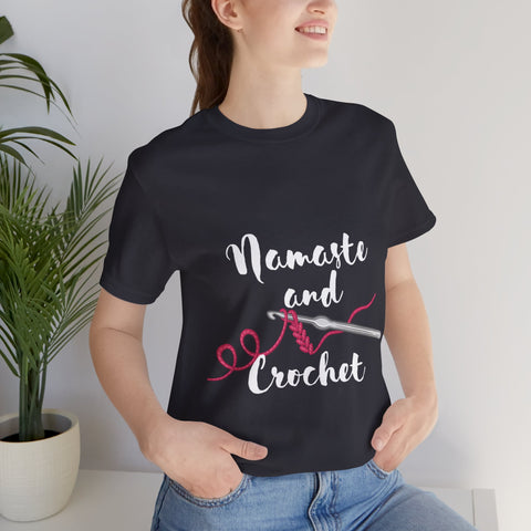 Namaste and Crochet Jersey Short Sleeve Tee