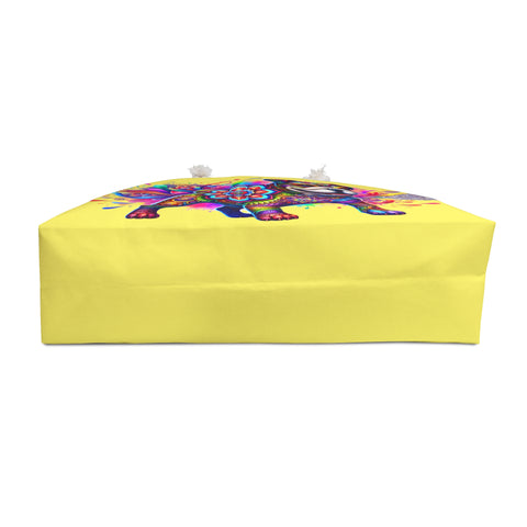 Colorful Bulldog Mandala Design