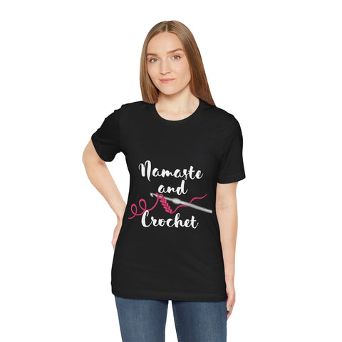 Namaste and Crochet Jersey Short Sleeve Tee