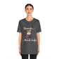 Namaste and Drink Coffee | Unisex Jersey Short Sleeve Tee