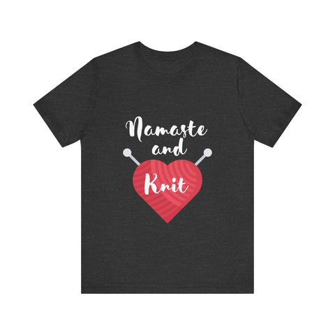 Namaste and Knit | Unisex Jersey Short Sleeve Tee