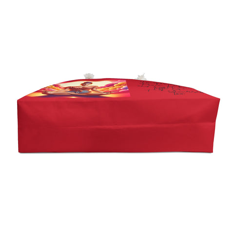 Serenity Weekender Bag with Sunset Meditation Design