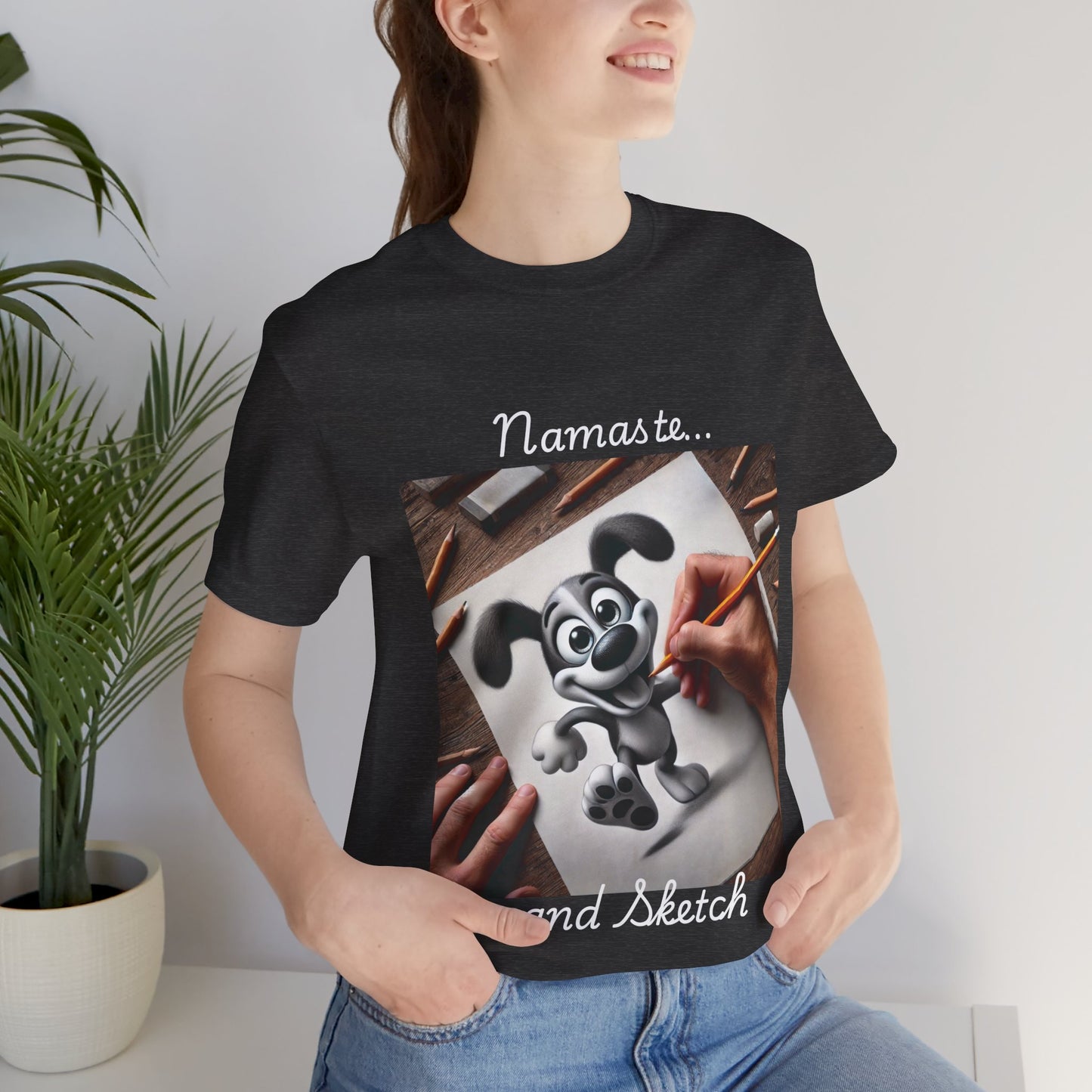 Namaste Sketch Unisex Tee
