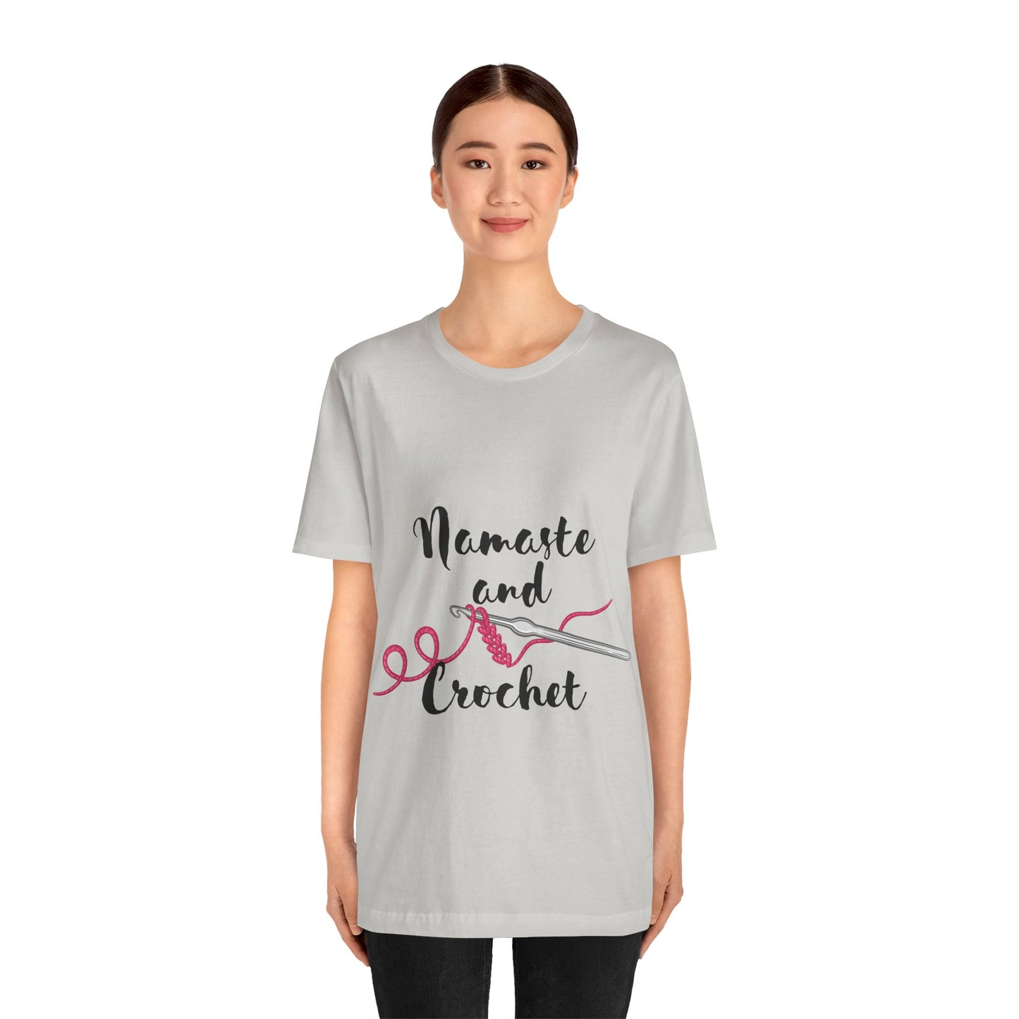 Namaste and Crochet Jersey Short Sleeve Tee