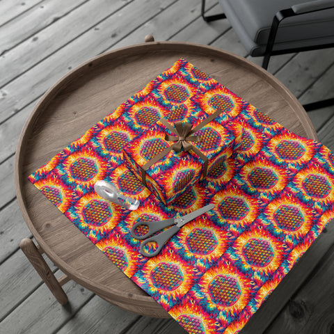Flower of Life Gift Wrap Paper