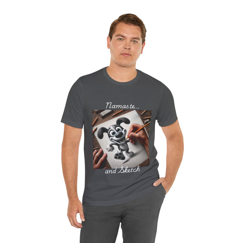 Namaste Sketch Unisex Tee