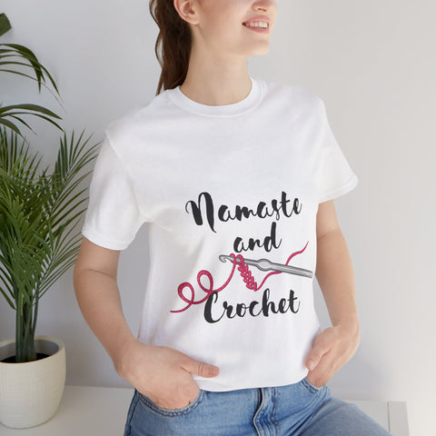 Namaste and Crochet Jersey Short Sleeve Tee