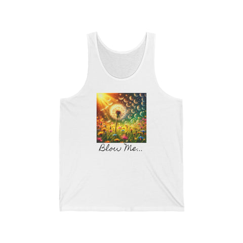 Bl*w Me Unisex Jersey Tank
