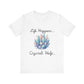 Life Happens Crystals Help Jersey Short Sleeve Tee