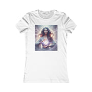 Women's Tee - Beautiful Woman Doing Reiki Light Worker Design