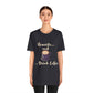 Namaste and Drink Coffee | Unisex Jersey Short Sleeve Tee