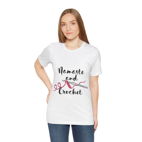 Namaste and Crochet Jersey Short Sleeve Tee