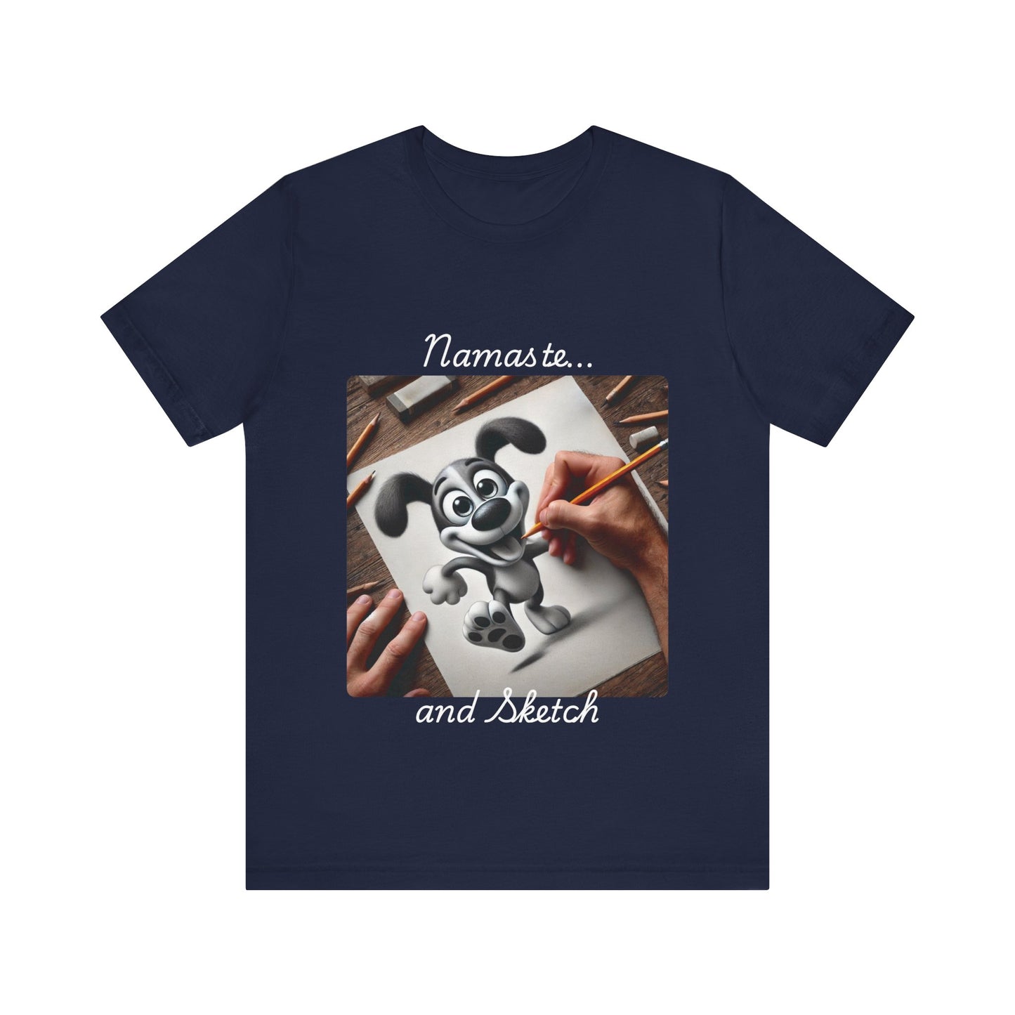 Namaste Sketch Unisex Tee