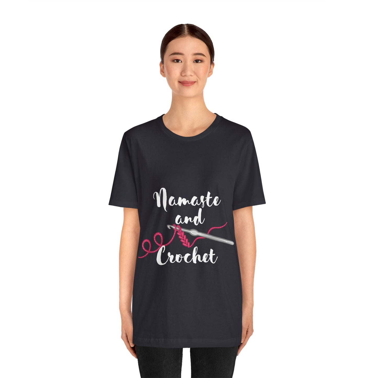 Namaste and Crochet Jersey Short Sleeve Tee