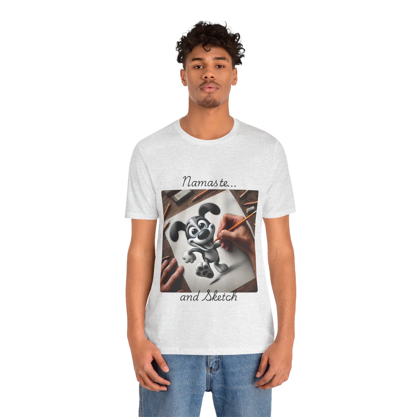 Namaste Sketch Unisex Tee