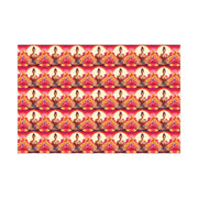 Girl Meditating Gift Wrap Papers