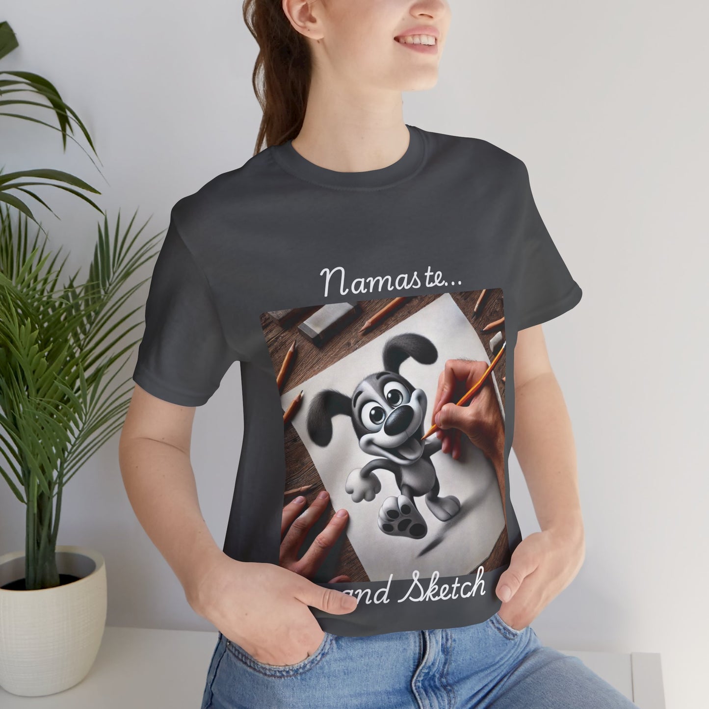 Namaste Sketch Unisex Tee