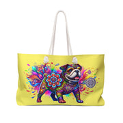 Colorful Bulldog Mandala Design