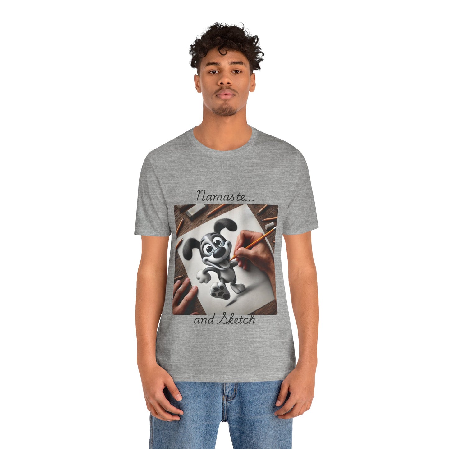Namaste Sketch Unisex Tee