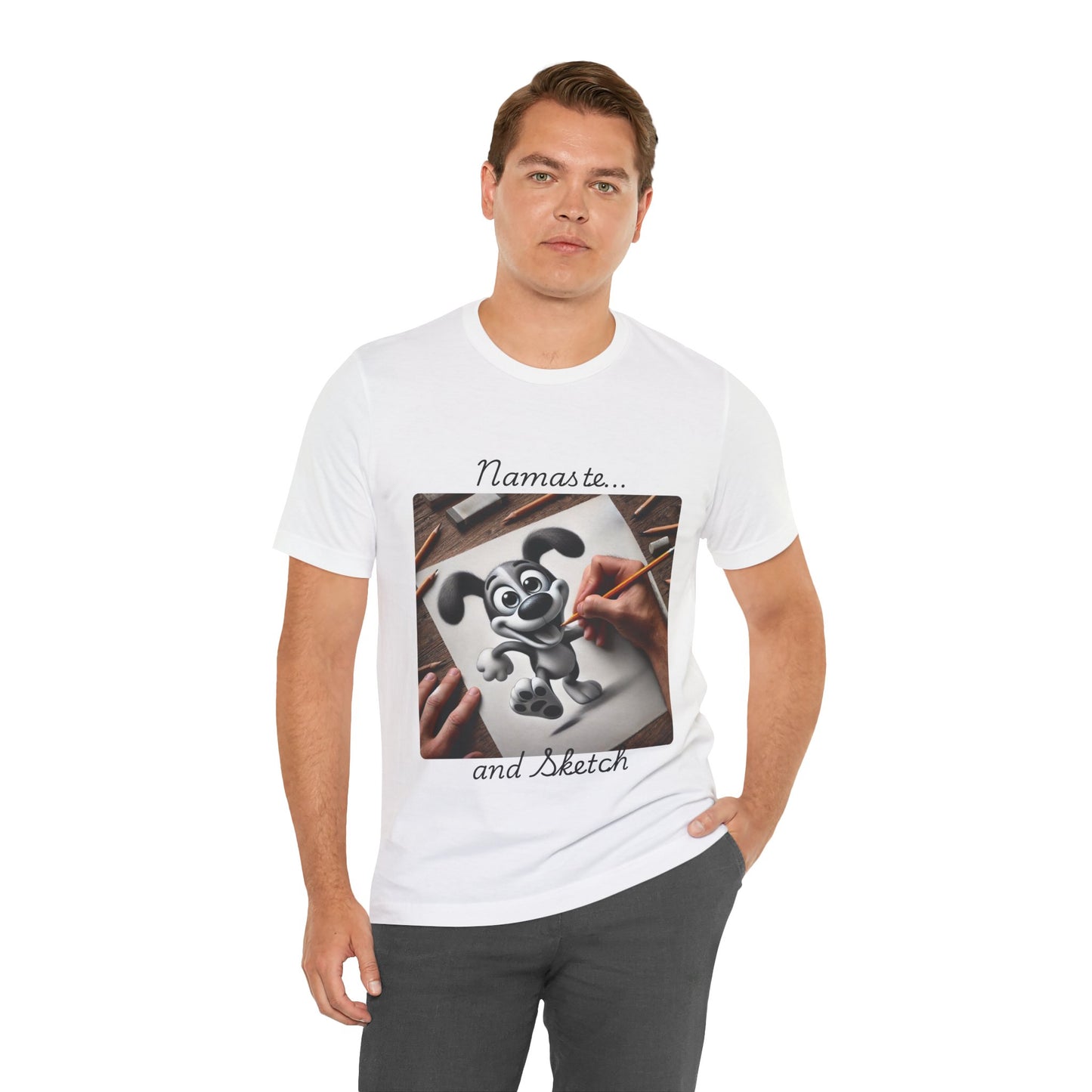 Namaste Sketch Unisex Tee