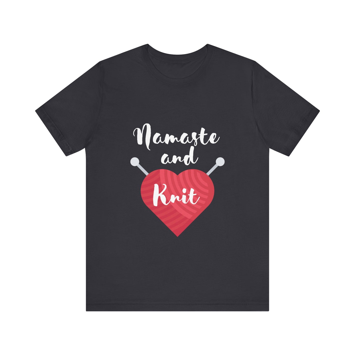 Namaste and Knit | Unisex Jersey Short Sleeve Tee