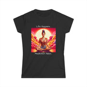 Meditation Helps... Softstyle Tee