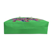 Weekender Bag - Colorful Bulldog Mandala Design