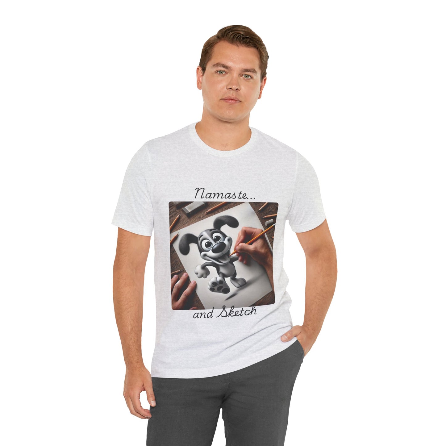 Namaste Sketch Unisex Tee